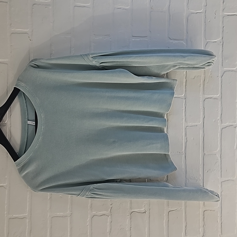 *SUPPLY**waffle, cropped top